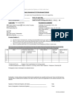 KYC Disclosure Format