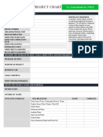 Construction Project Charter