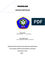 MAKALAH BAHAN PENYEGAR