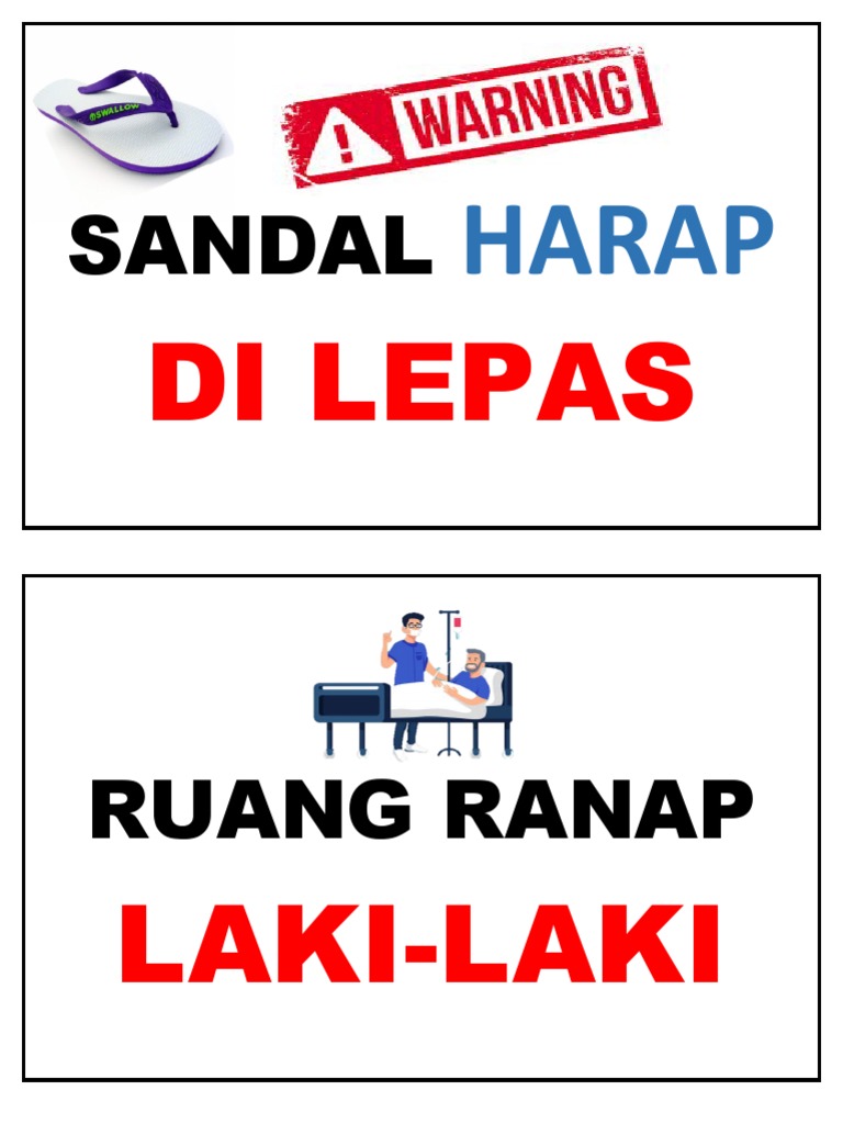 Sandal Harap Di Lepas | PDF