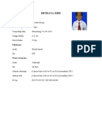 Isi Biodata SD