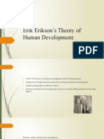 Erik Erikson's Theory