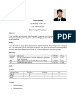 Ripon CV PDF