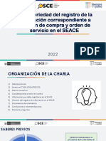 1.obligatoriedad Del Registro de La Información Correspondiente A La Orden de Compra y Orden de Servicio en El SEACE