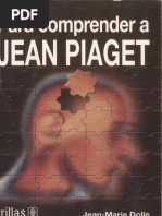 Jean-Marie Dolle - para Comprender A Jean Piaget-Trillas (2006)