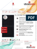 High efficiency 325-350W polycrystalline solar PV modules with improved shade tolerance