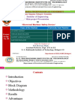 Visvesvaraya Technological University: Bachelor of Engineering Mini-Project Presentation