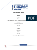 2 Tarea Individual. Caso Práctico 1. Definición de Un Problema en Una Cola