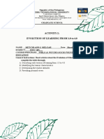 Activity 2: Evolution of Learning From 1.0 To 4.0