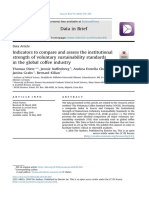 Indicator To Compare and Assess The Institutional