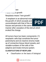 Classifications of Neoplasm Classification On The Basis of Biological