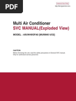 Multi Air Conditioner: SVC MANUAL (Exploded View)