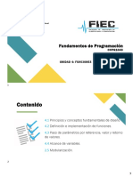 Fundamentos de Programación - Unidad 4