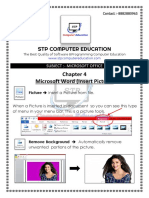 Chapter - 4 Ms Word (Insert Picture)