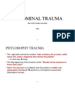 Abdominal Trauma Algorithm - FHA