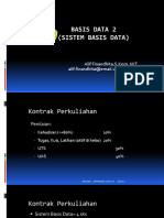 1 - Sistem Basis Data - Pendahuluan