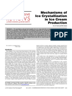 Mechanisms of Ice Crystallization in Ice Cream Production: K.L.K. Cook and R.W. Hartel