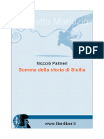 Palmeri - Somma - Della - Storia Di Sicilia