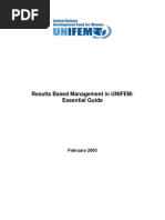 UNIFEM Essential Guide To RBM Feb 2005