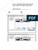 Tutorial Routing Statis