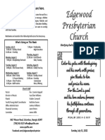 Edgewood Presbyterian Church: Welcome! We Are Glad You Are Here