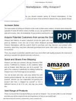 Amazon Marketplace - Why Amazon