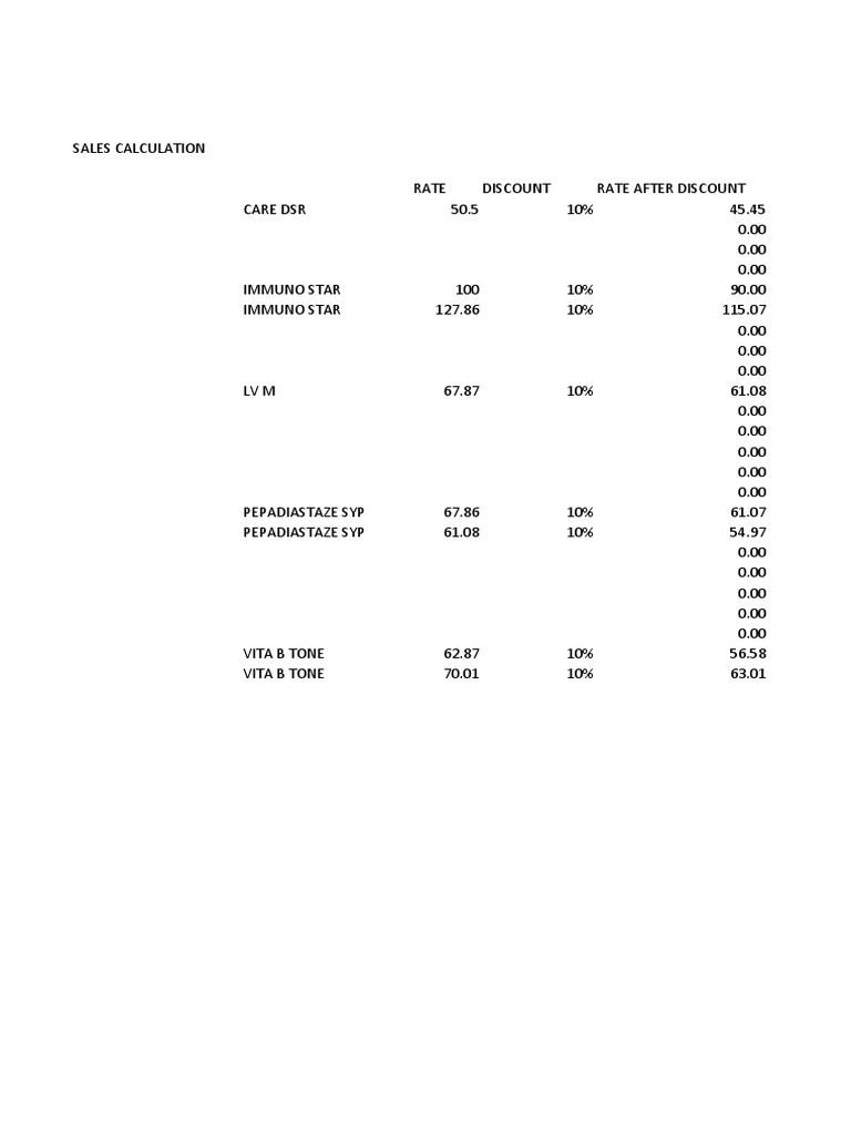 Csi Calculation PDF Investing Financial Markets