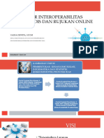 Slide Arsitektur Interoperabilitas Rekam Medis Dan Rujukan Online - Yasna Dewita 2019