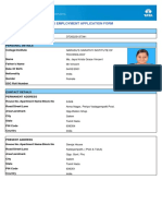 Tcs Employment Application Form