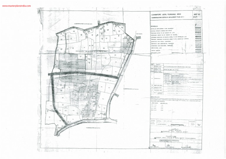 Kumarapalayam Detailed Development Plan 7 | PDF