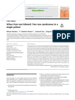 When Fryn Met Edward Two Rare Syndromes in A 2022 Medical Journal Armed For