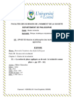 Exposé 2PHI2155 Histoire Et Philosophie Des Techniques, Objets Et Approches, Simondon 1989