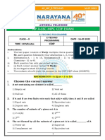 AP (SSC) Ete MPC CDF X Class - Q.P 16-07-2022