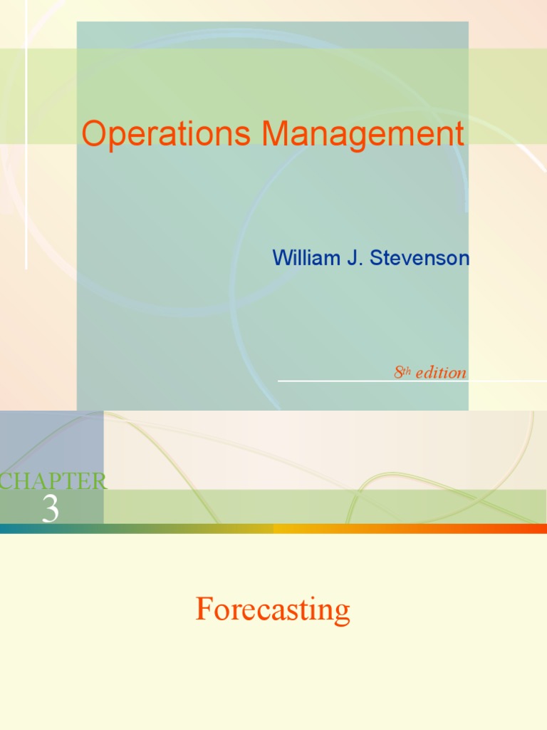 Lecture 6 Forecasting - UPDATED | PDF | Forecasting | Business