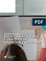 Brochure de Redaccion Academica y Cientifica Nocturno