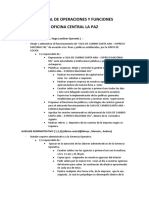 Manual de Funciones