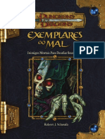 D&D 3.5 - Exemplares Do Mal (Impressão)