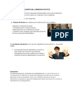 Filosofía Del Liderazgo Político Etica