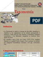 Presentacion de La Taxonomia