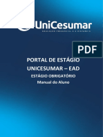 Manual Do Aluno - Estágio Obrigatório Bacharel- Versão 3.0