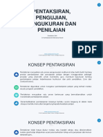 Pentaksiran, Pengujian, Pengukuran Dan Penilaian: Disediakan Oleh: DR Nurfirdawati Binti Muhamad Hanafi