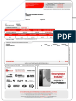 Factura electrónica de telecomunicaciones