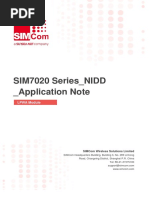 SIM7020 Series - NIDD - Application Note - V1.01