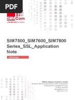 SIM7500 - SIM7600 - SIM7800 Series - SSL - Application Note: LTE Module