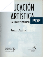 Educación artística profesional y escolar