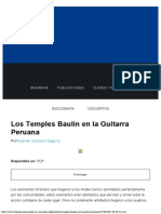 Los Temples Baulín en La Guitarra Peruana