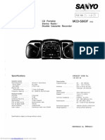 Sanyo M-966DSR !!! Mcds860f