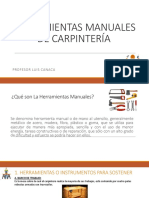 Herramientas Manuales de Carpintería