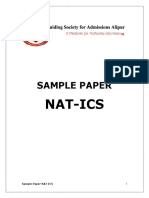 Sample Paper: Nat-Ics