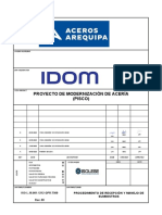 Modernización acería Pisco